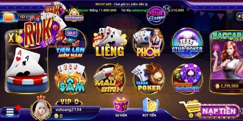 Thông tin giới thiệu chung về chuyên mục Casino Online Rikvip